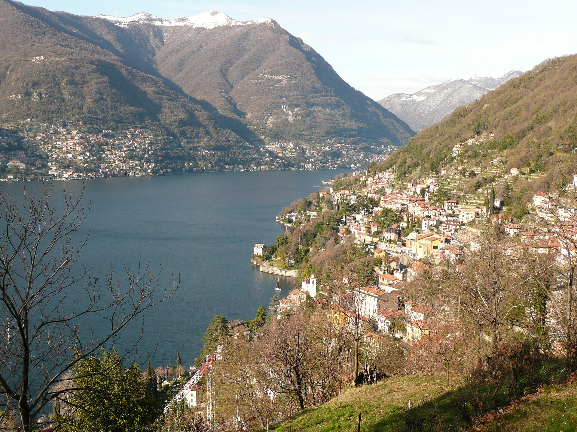 Foto panoramica su Blevio