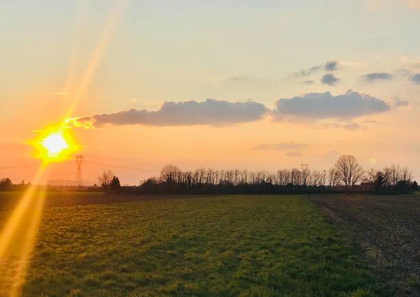 Uno scorcio delle campagne e dei boschi che circondano il centro abitato