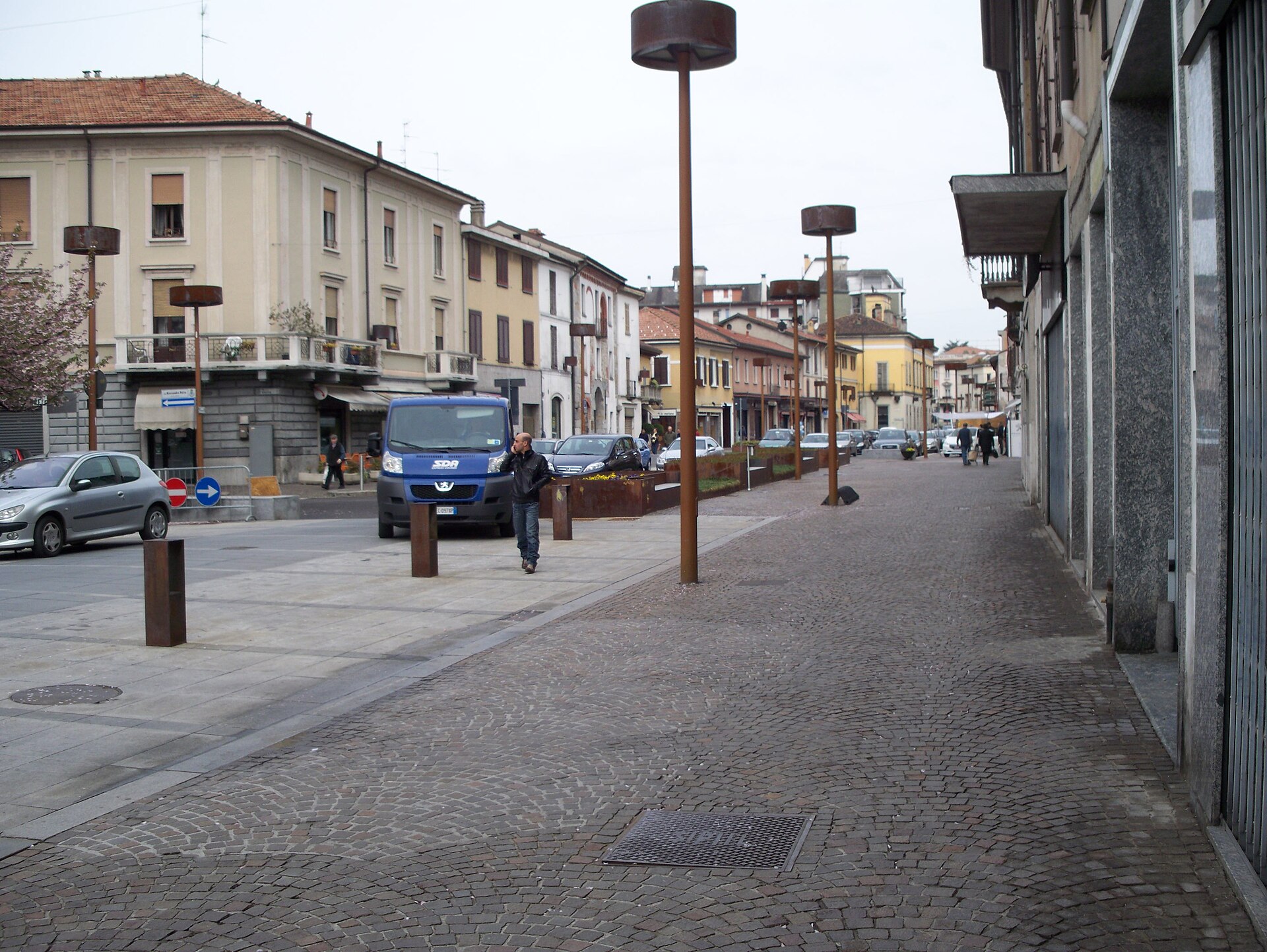 La storica Piazza Roma o una veduta del centro città
